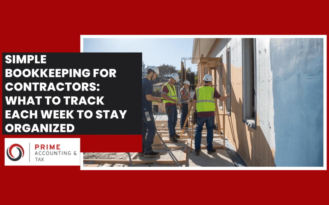 simple bookkeeping for contractors